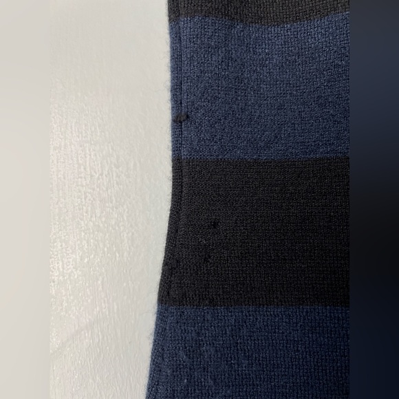 Alice + Olivia Mod Wool Dress in Black and Navy, Size Small - Picture 5 of 5